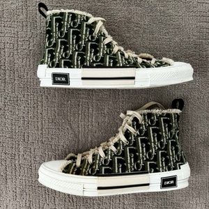 B23 Hi Top Sneakers - Olive Tapestry - Retail $2,050